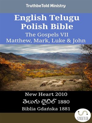 cover image of English Telugu Polish Bible--The Gospels VII--Matthew, Mark, Luke & John